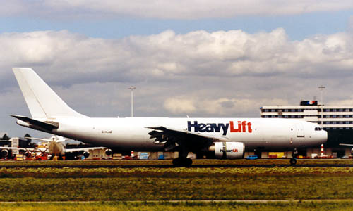 G-HLAB at Schiphol