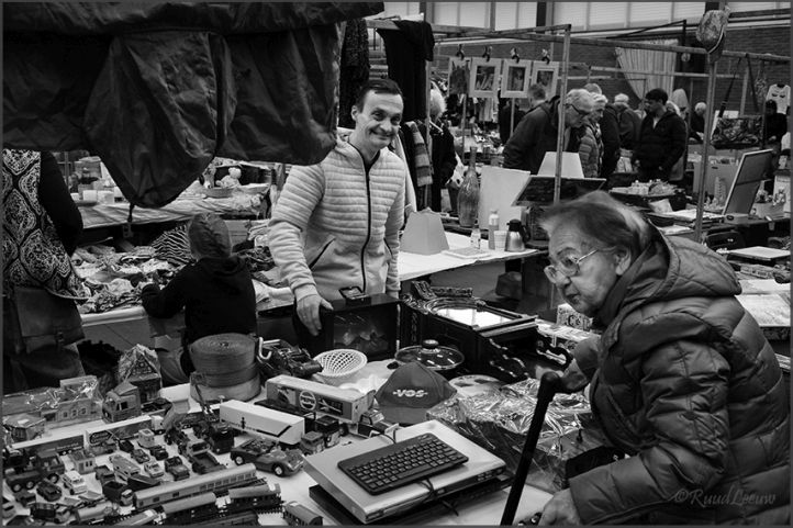 Flea market in Velp
