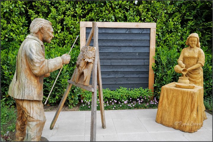 Wood- and sandsculptures @Garderen 2024