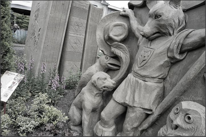 Wood- and sandsculptures @Garderen 2024