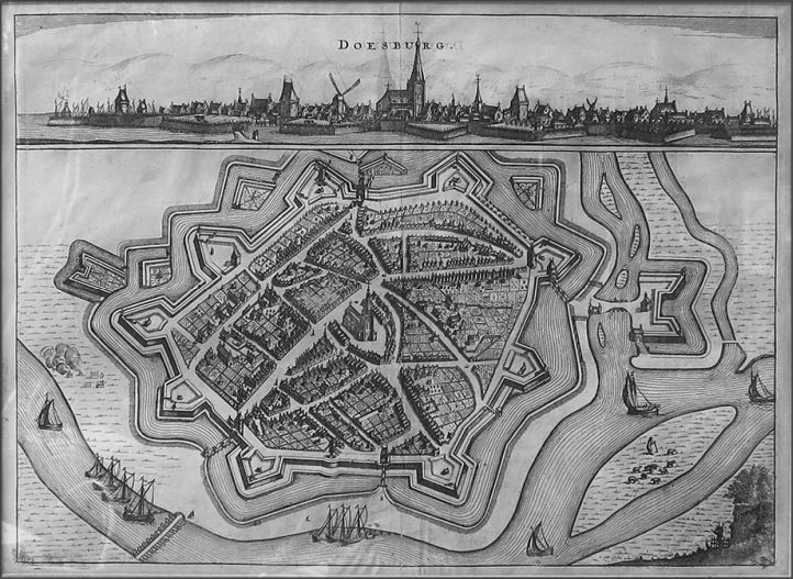 Doesburg historic map