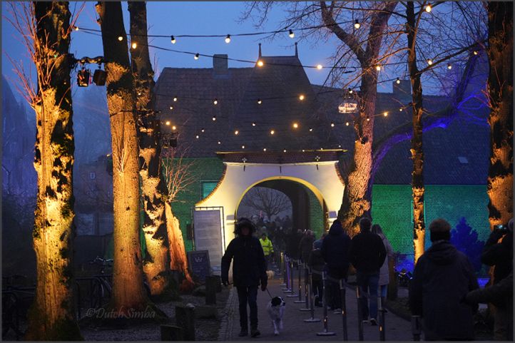 Walkabout @Winterlights in 's-Heerenberg (Gelderland)