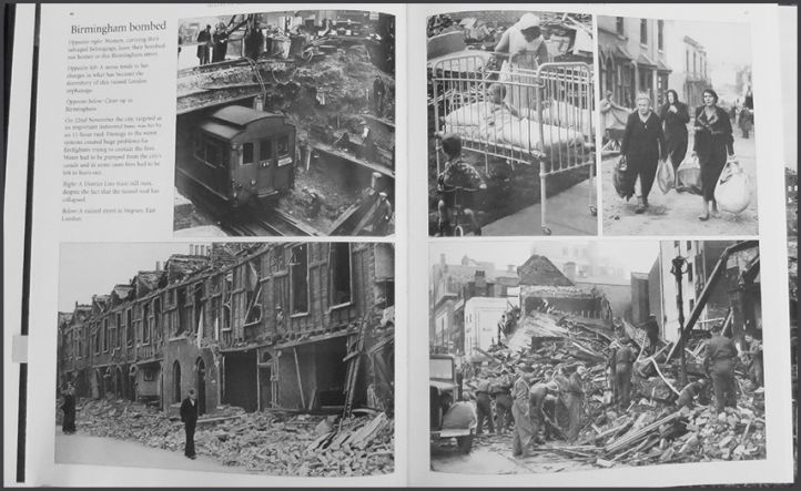 The BLITZ, photos from the Daily Mail archives