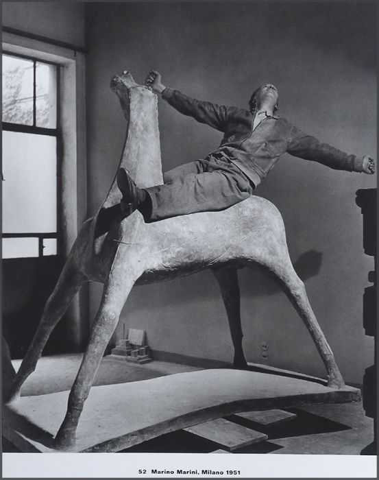 Marino Marini by Herbert List, 1951