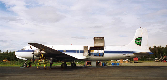 N861TA crashed at McGrath,AK in 1998