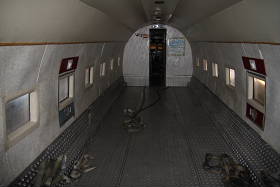 The cabin, will remain empty for a while