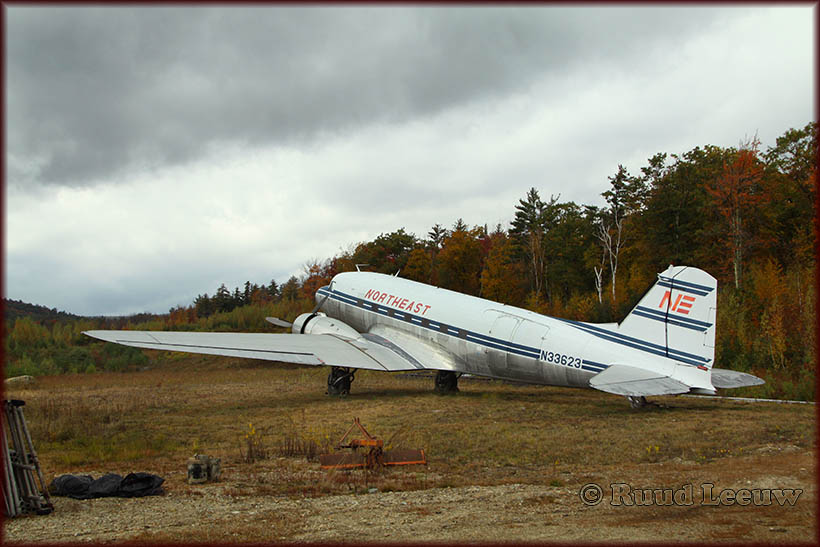 C-47A N33623 in Ortheast Airlines colours