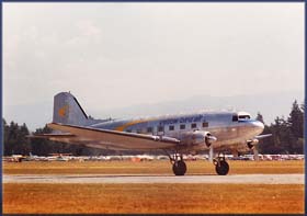 C-GYBA in take off