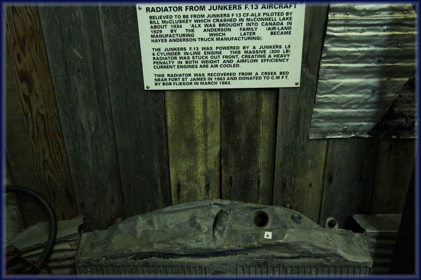 radiator from Junkers F.13