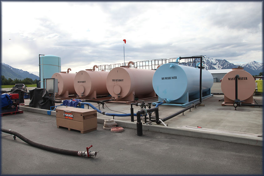 Airtanker station at Palmer, Alaska