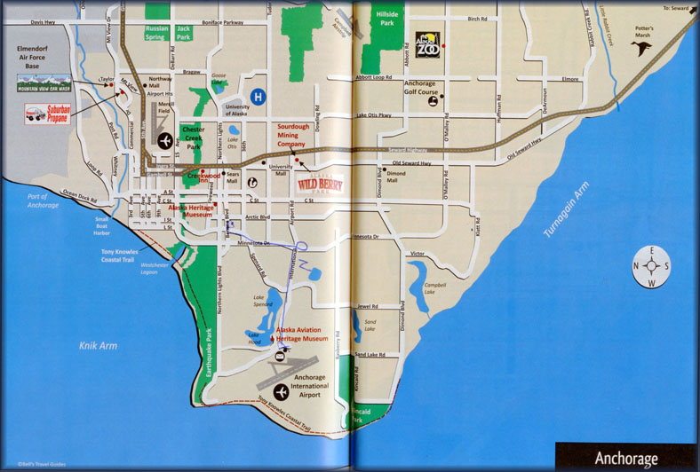 Anchorage map