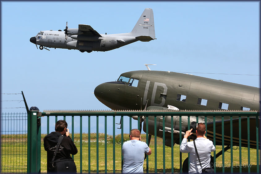 Propliners over Normandy