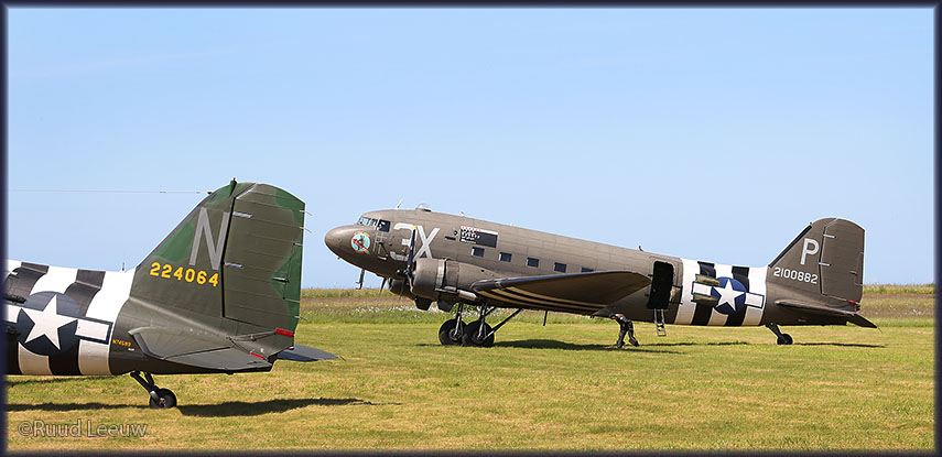 C-47' s at Cherbourg, Normandy