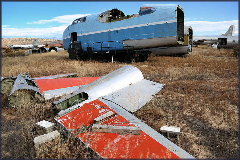 Greybull stored propliners and aircraft salvage yard