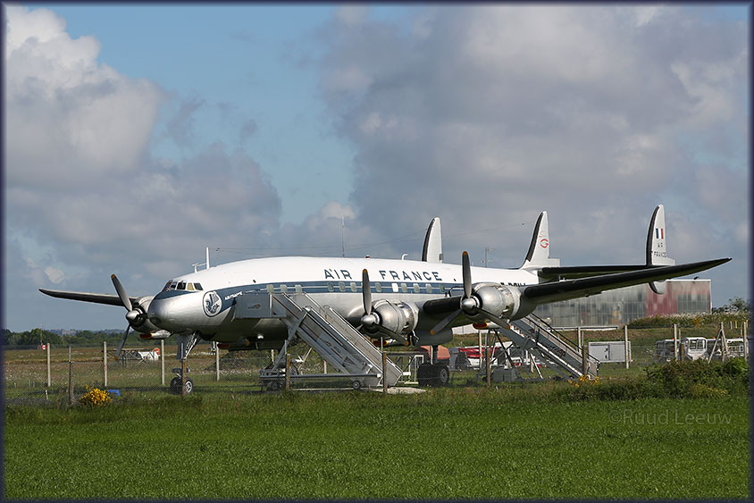 Lockheed L1049 Constellation F-BRAD, Nantes
