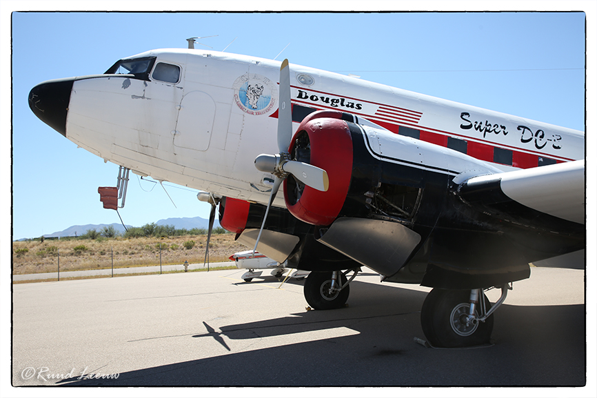 Douglas C-117D N34AH at Benson,AZ