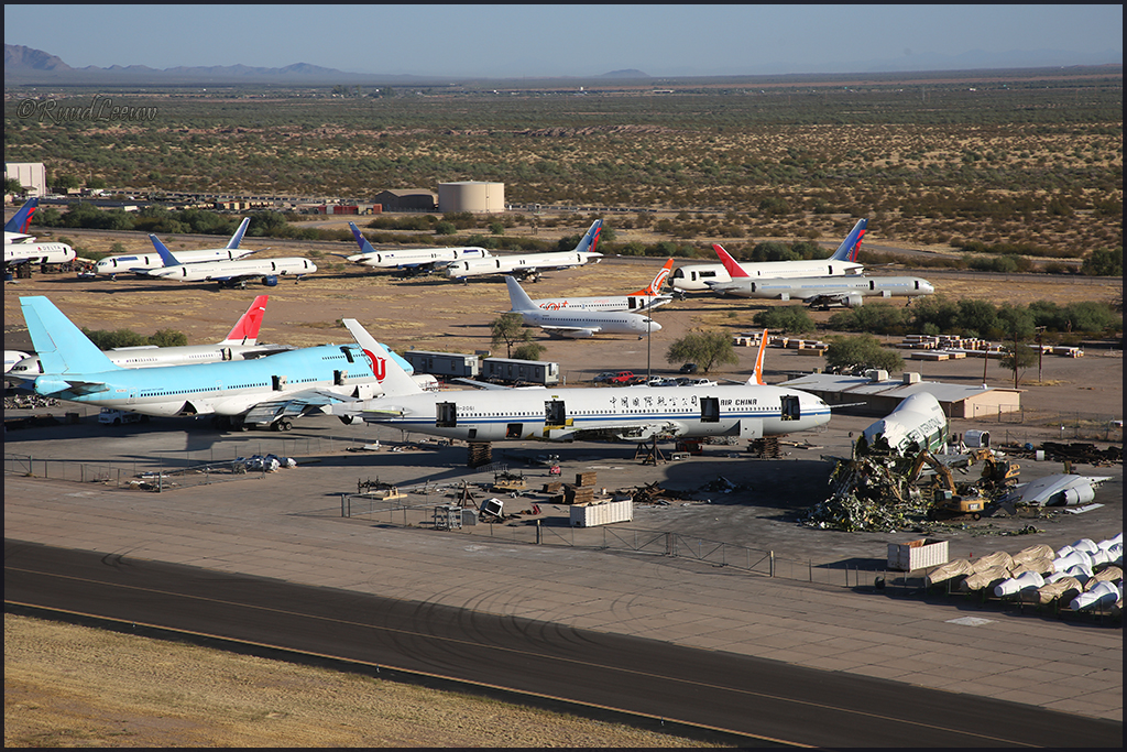 PINAL AIR PARK from the air - 2017 Ruud Leeuw