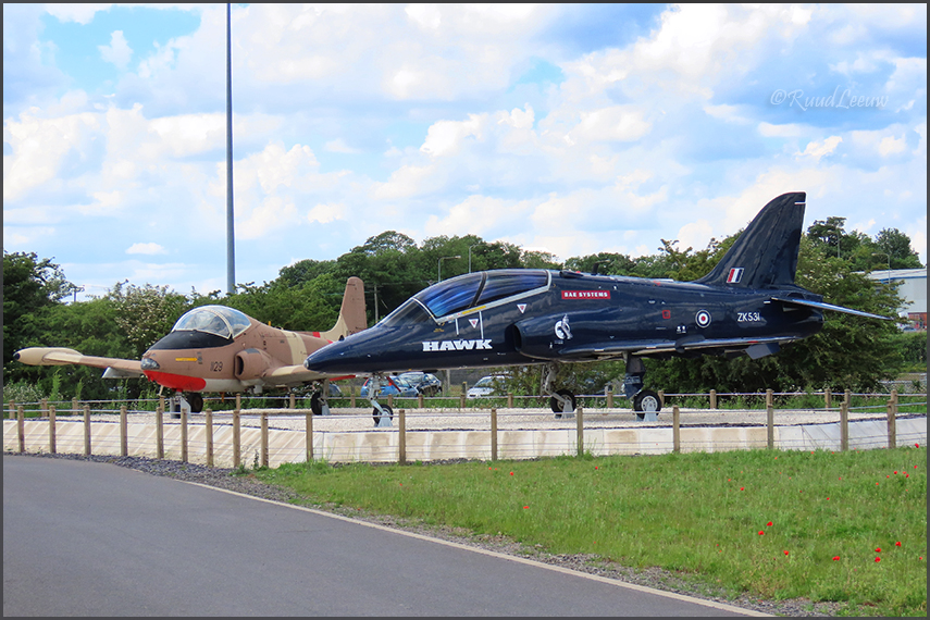 BAe aircraft preserved at Humberside Airport