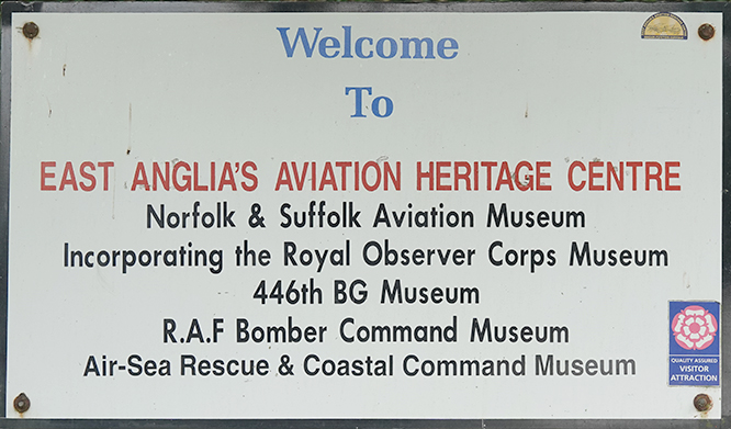 My 2019 visit to Norfolk & Suffolk Aviation Museum