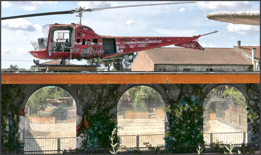 ristorante-pizzeria Michelangelo da Vinci, abandoned restaurant @Villamarzana-Rovigo