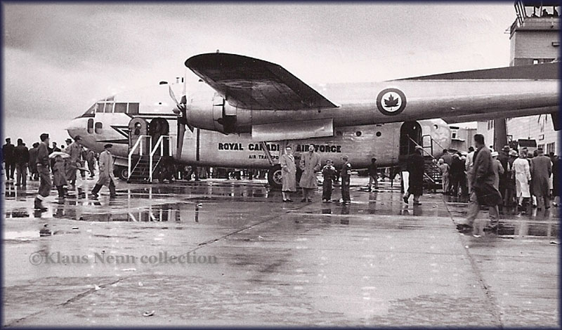 RCAF C-119 at Nanaimo in 1959