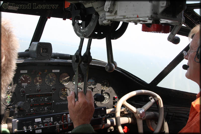 Cockpit of the Catalina