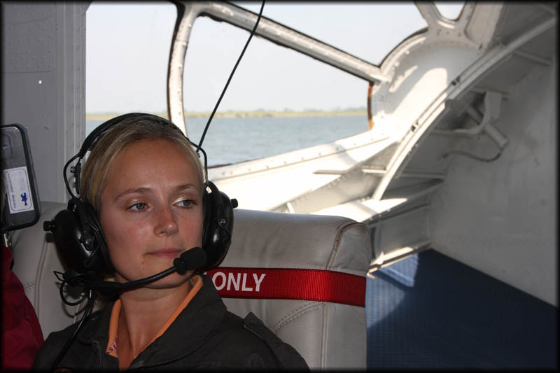 On the water..