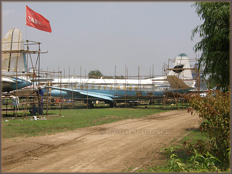 VIP aircraft under restoration