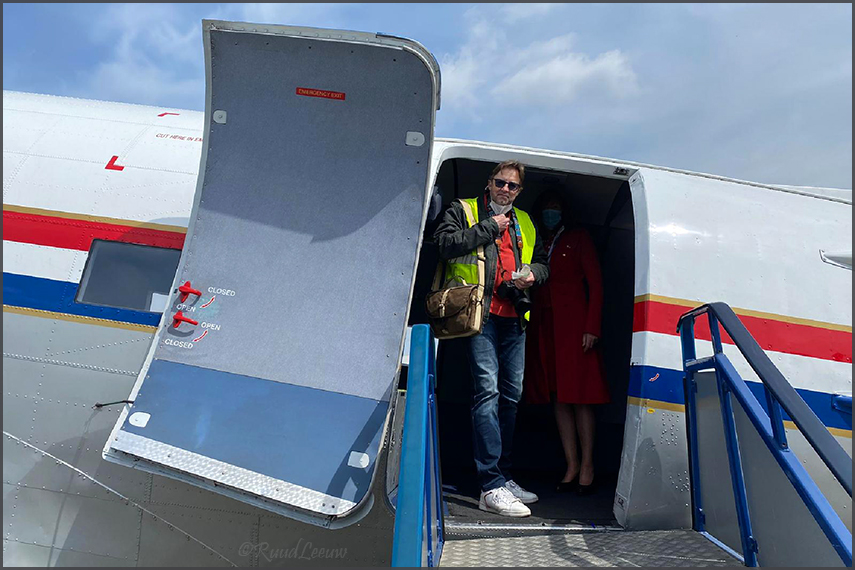 DC-3 DDA flight PH-PBA 'Amalia' 01May22