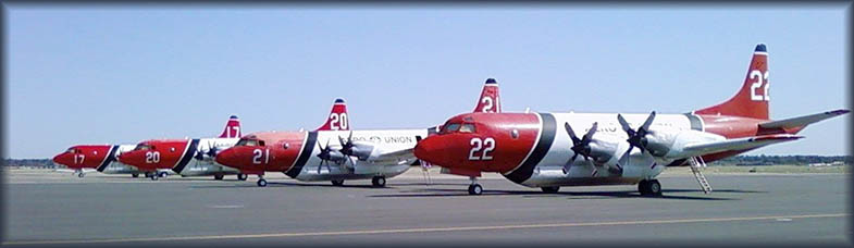 Aero Union P-3 tankers on standby