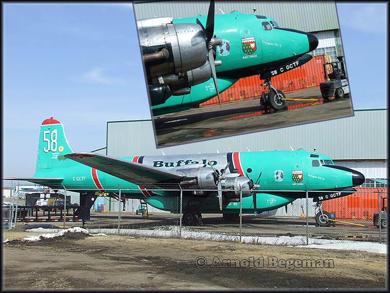 DC-4 C-GCTF Buffalo Airways