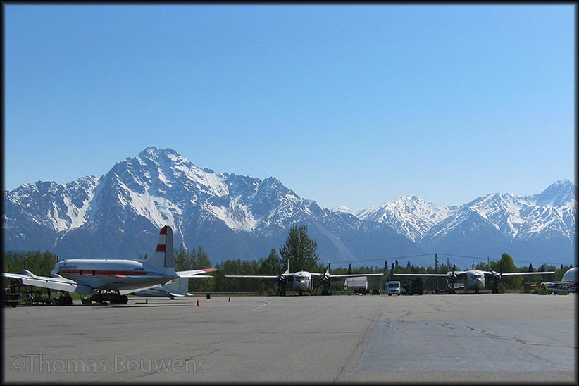 C-119s stored at Palmer,AK