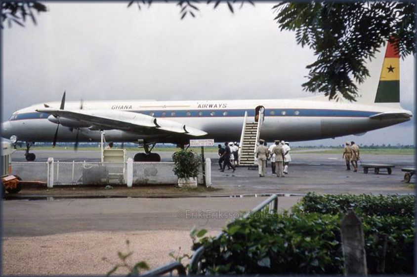 IL-18 Ghana Airways