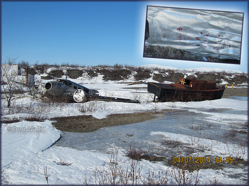 Beech C-45 Expeditor N460K at Nome Alaska