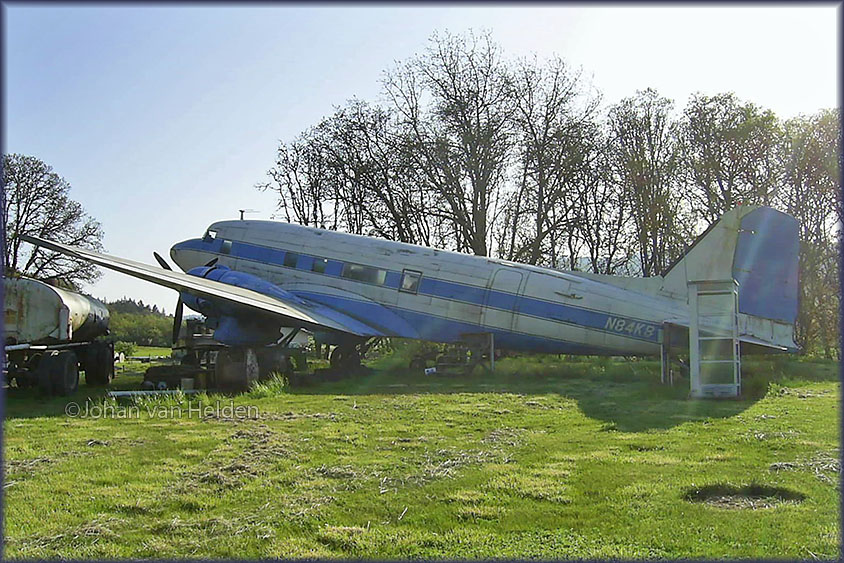 DC-3 N84KB at Corvallis,OR by Johan van Helden