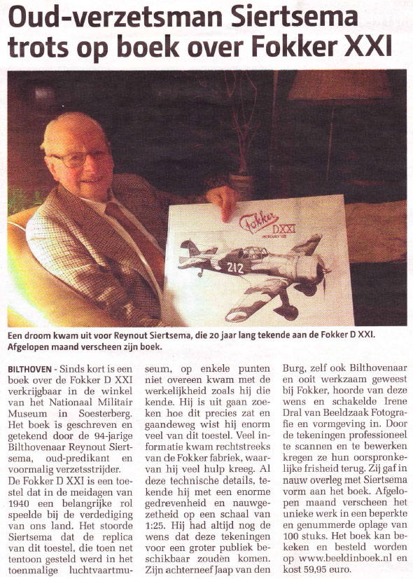 Fokker XXI by Reynout Siertsema