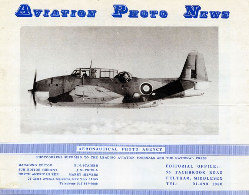 Brian Stainer's Aviation Photo News