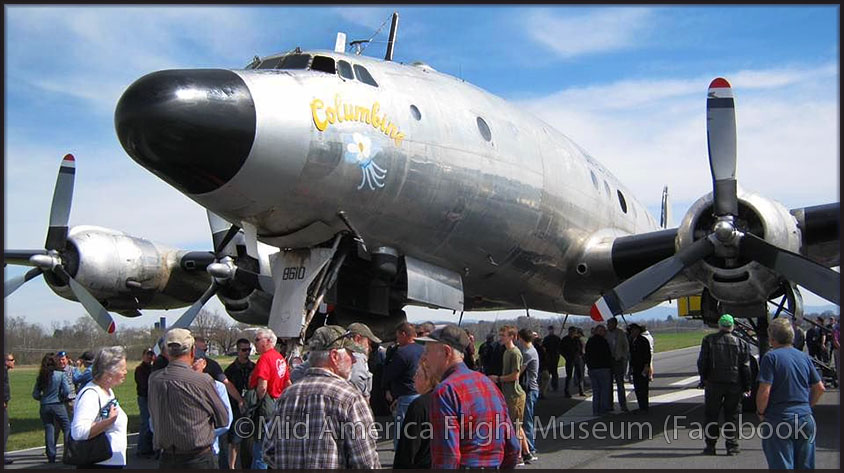 VC-121 Columbine II saved!