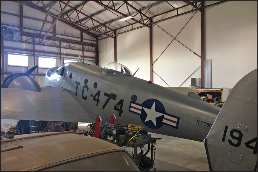 Beech AT-11 N7179C, new ownership