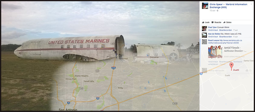 C-118 427 at Zuehl,TX 