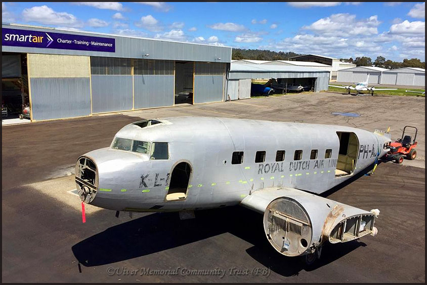 PH-AJU Uiver in Albury, Australia