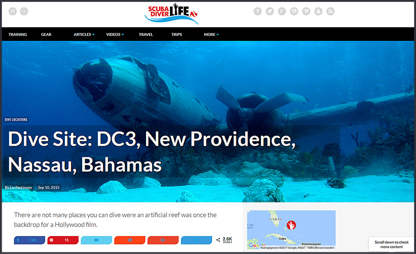 Bahamas and other watery graves for propliners