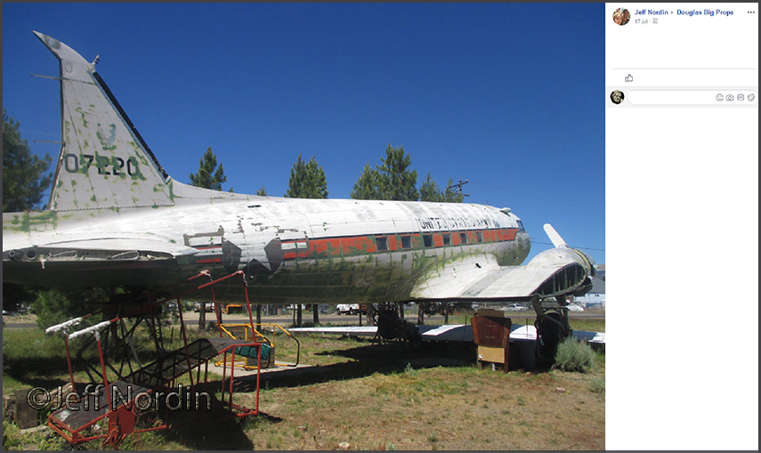C-47 at McCall,ID (Jeff Nordin @Facebook)