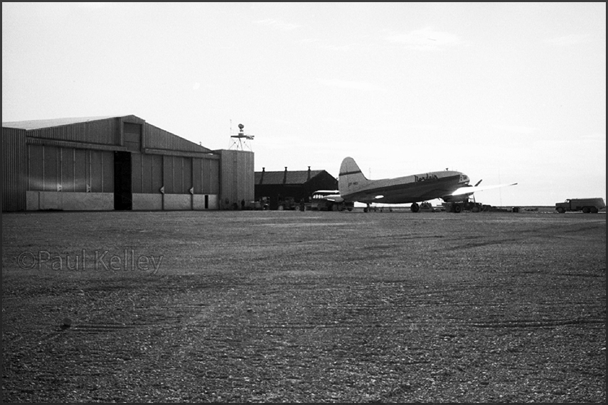 C-46 CF-HEI at Hall Beach, prior departure