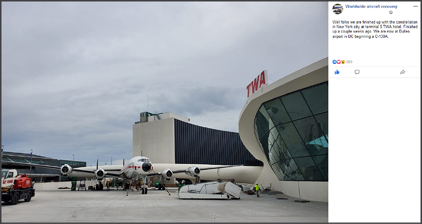 N8083H Starliner at TWA Terminal @JFK