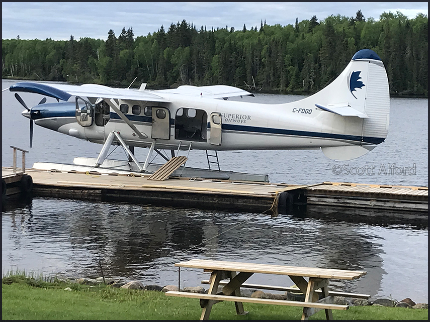 DHC-3 C-FODQ of Superior Airways at Red Lake, Ontario