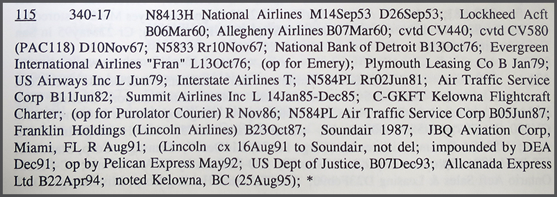 History of Convair cn115