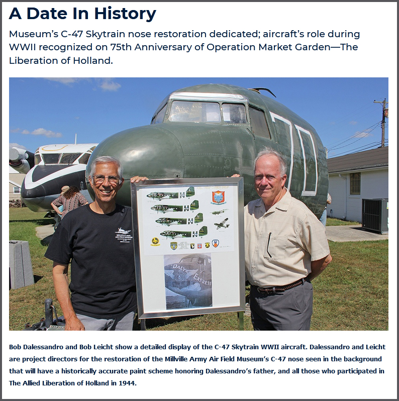C-47 N375AS 'Daly Express' completed