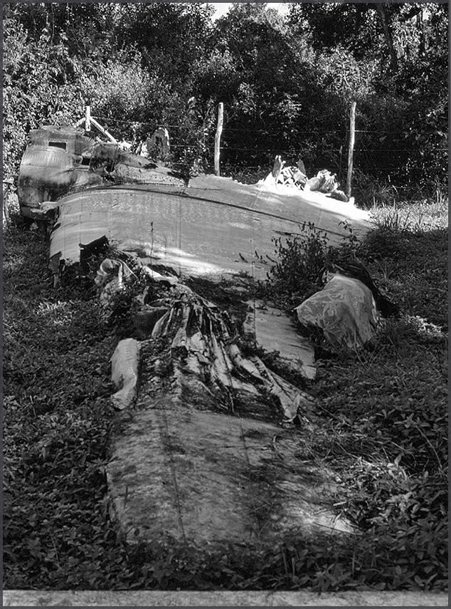 Guatemalan AF C-47 crash memorial, near Flores, Guatemala