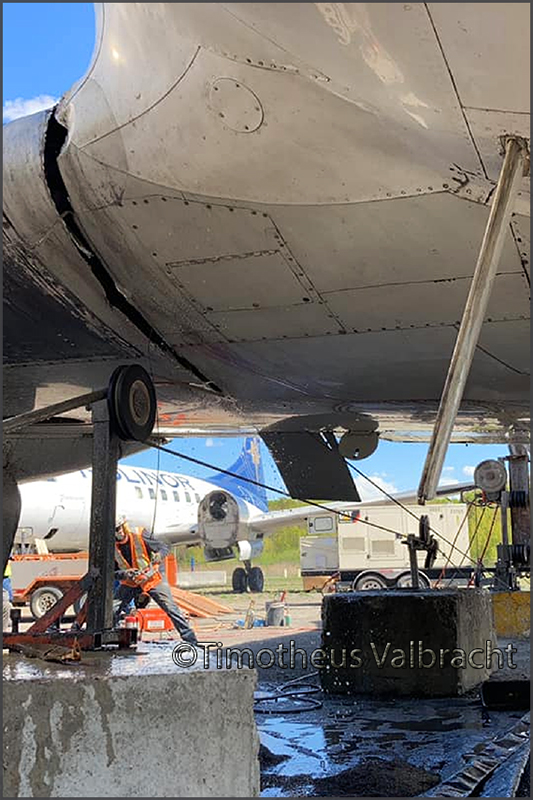 Nolinor's Convair's being scrapped